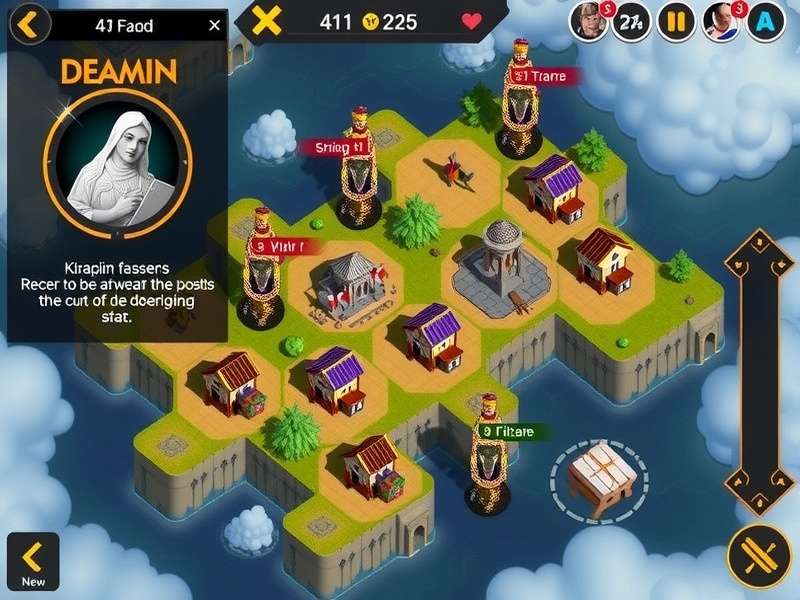 Titan Dominion Kings War kingdom management interface